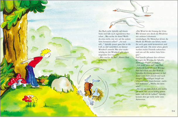 Illustration eines Kinderbuches 